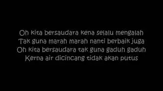 Kita Bersaudara - KRU (Lirik) (OST MAGIKA)