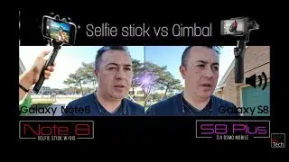 Selfie stick vs Gimbal