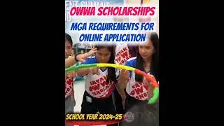 OWWA SCHOLARSHIPS| REQUIREMENTS FOR ONLINE APPLICATION #owwa #scholarship #ofw #philippines
