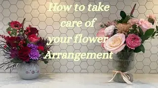 How to Take Care of Your Floral Arrangement (Bouquets + Vase Arrangements)