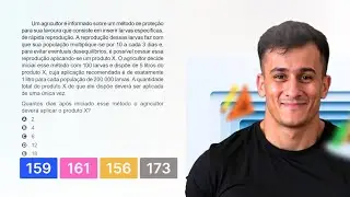ENEM 2023 - Um agricultor é informado sobre um método de proteção para sua lavoura que consiste em