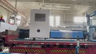 double chuck laser pipe cutting machine to UK
