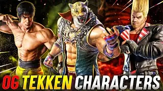 Tekken Original Characters | Characters That Will Always Be In Tekken | Popular Characters In Tekken