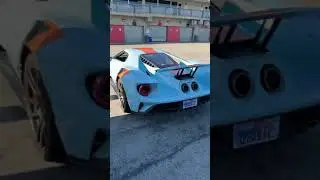 INSANE $1.5 Million Ford GT with Akrapovic Stock Exhaust #shorts