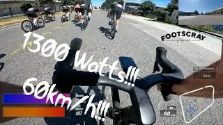 Did I Leave The Sprint Too Late?! Fast Crit Racing in West Melbourne!