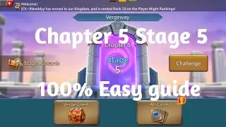 Lords mobile Vergeway Chapter 5 Stage 5 easiest guide