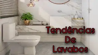 Como decorar lavabos. Tend&ecirc;ncias de lavabos modernos.