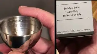 Etens Stainless Steel Jigger (Amazon Vine review)