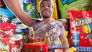 21 MUKBANG #ASMR : LIVE BINGE EATING SESSION