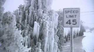 Highway 51 reopens following water main break during ice storm | WSOC-TV