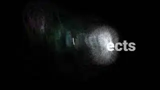 After Effects - Text to Sand Transition