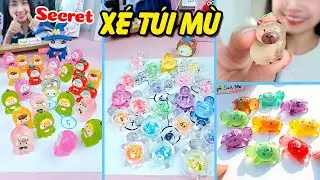 🍑🍓 XÉ TÚI  MÙ 🍇TRÁI CÂY 🐢🌟 RÙA THỦY TINH 🌈🐇 MOI THỎ - CAPYBARA - PHÁT SÁNG  Siêu Vui  #quyensachnho