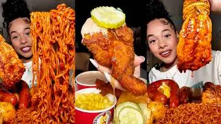 YUMMY Foods | Lobster, Buldak, Imitation Crab, Onion Boil, Chick-Fil-A, and More!