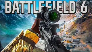 Battlefield 6 Best Longshot Sniper Kill 💀300/400/500mt💀