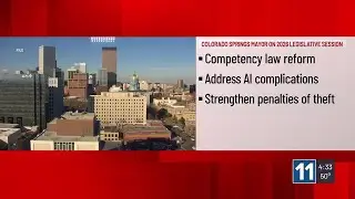 WATCH: What Colorado Springs&rsquo; mayor is asking state lawmakers to change in 2026