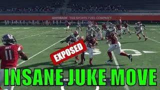 MOST OP JUKE GLITCH IN MADDEN 18! BEST JUKE IN THE GAME! MADDEN 18 GAMEPLAY TRICKS