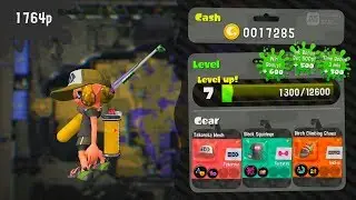 Splatoon 2 - Turf Wars (Reaching Level 7)