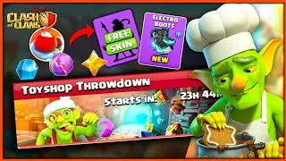 Coc Toyshop Throwdown Explained 🔥 Toyshop Throwdown Event Rewards coc | Electro Boots