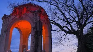 Vienna City Park | Public Winter Vibes | 4K