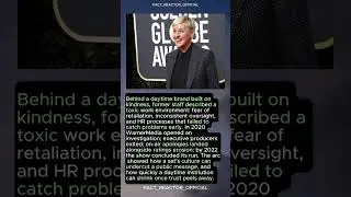 Ellen DeGeneres: workplace scandal #TalkShow #Accountability