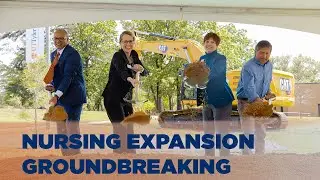 School of Nursing Building Expansion Groundbreaking