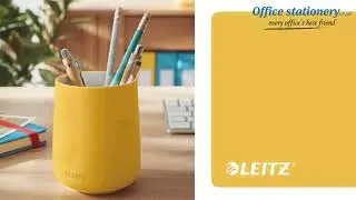 Leitz Cosy Pen Pot Warm Yellow Now Available at OfficeStationery.co.uk