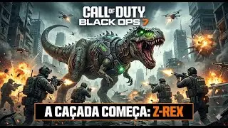 BOSS Z-REX - Call of Duty Black Opss 7 - FIM DA FORNADA