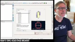 Creating an STM32 64 Pin Breakout Board in KiCad  - Live Design Session - Part 1