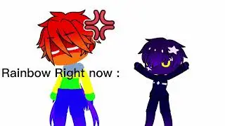 Every time glaxey is annoying to rainbow: (Steve saga)