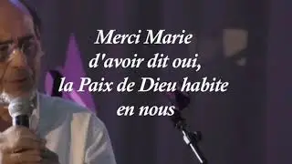 MERCI MARIE D'AVOIR DIT OUI. Jean-Claude GIANADDA