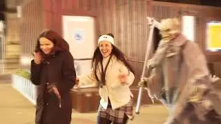 Scariest Prank for People Grim Reaper