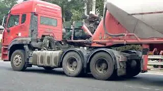San Ildefonso Bulacan Truck Spotting l Heavyweight Dumptrucks & TrailerTrucks speeding #philippines