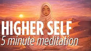 Step Into Your Highest Self in 5 Minutes | Calm, Feminine Meditation