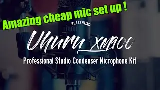 Uhuru Studio Condenser Microphone Kit - XM-900 Review - Great little mic!