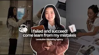 0 to 4 clients in 1 year✨ what I learned as a social media marketing agency owner 💻