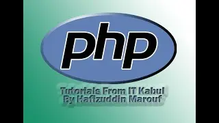 6-PHP Data types integer double string php English tutorial by Hafizuddin Marouf from IT Kabul
