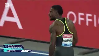 GOLDEN GALA 100m men |  Rome Diamond League | full race