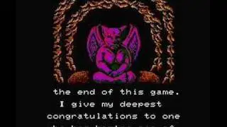 NES 8 Eyes (quest three) ending
