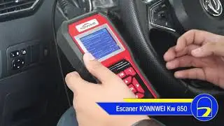 Tutorial: C&oacute;mo usar el SCANNER KONNWEI 850