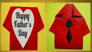 Father's Day Shirt card- the best ideas for kid's
