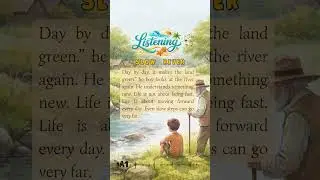 Slow River | Slow English | English Listening Time | English Practice #englishshorts #english