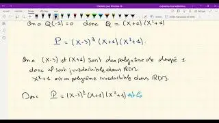 Algèbre 1 -  les polynômes, les fraction rationnelles  et les espaces vectoriels  (2023)