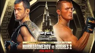PFL Champions Series 2: Nurmagomedov vs. Hughes 2 LIVE STREAM & FIGHT COMPANION #RoadToDubai