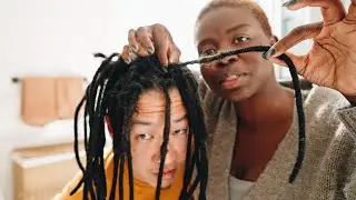 I cut Joe’s dreadlocks & he didn’t like it …* 1 year growth*