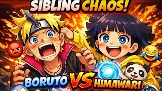 “Boruto + Himawari = unlimited comedy.” 🤣#anime 