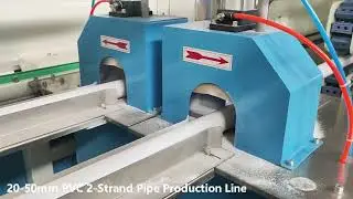 20-50mm 2 stand PVC pressure pipe extrusion line