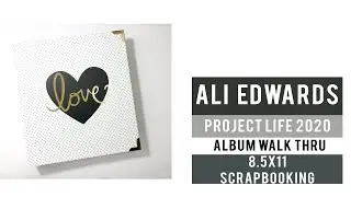 ALI EDWARDS | PROJECT LIFE Memory Planner Album Walk Thru | Scrapbooking