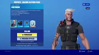 *NEW* HAZARD PLATOON PACK IN FORTNITE! (SEASON 6 STARTER PACK)