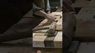 Cr&eacute;ation d'un plateau en bois de bout  #artisan #diy #bricolage #renovation #construction #travaux