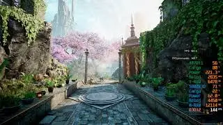 Godfall - Modo prueba de rendimiento - GPU: RTX 4070ti y CPU: Ryzen 7 5800X3D - 1440p - 144 Hz